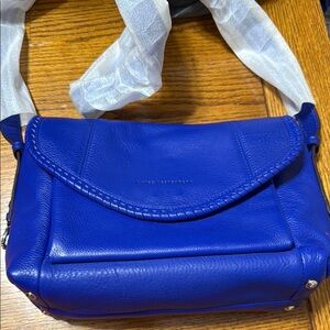 Aimee Kestenberg Blue Leather Purse
